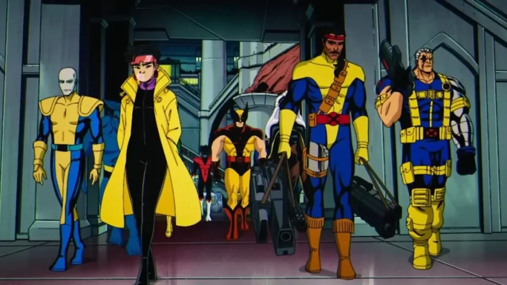 Mutantes com trajes clássicos em X-Men '97
