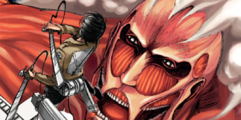 Capa do Volume 1 de Attack on Titan