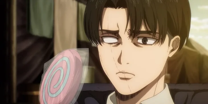 Capitão Levi de Attack on Titan