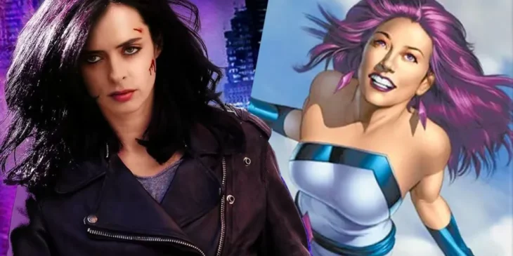 Krysten Ritter e Jessica Jones nas HQs