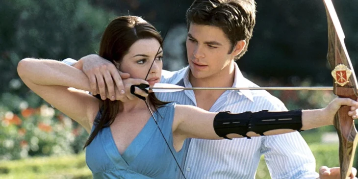 Chris Pine e Anne Hathaway em O Diário da Princesa 2