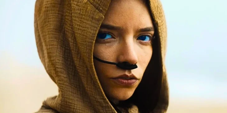 Anya Taylor-Joy como Alia Atreides em Duna