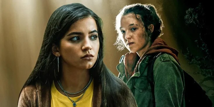 Bella Ramsey e Isabela Merced em The Last of Us