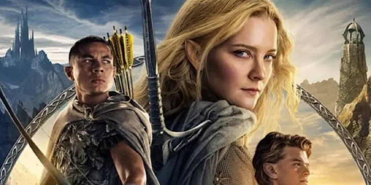 Galadriel e mais em Os Anéis de Poder