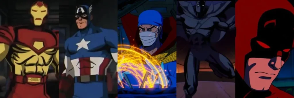 Vingadores no final de X-Men '97