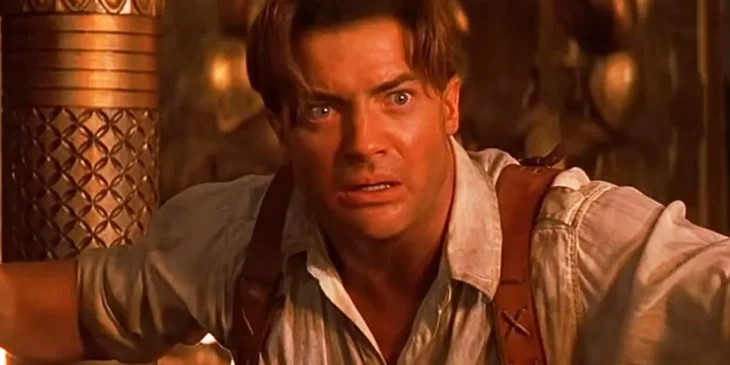 Brendan Fraser em A Múmia, de 1999