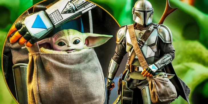 Colecionável de The Mandalorian