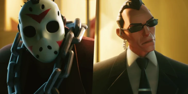 Jason e Agente Smith em MultiVersus