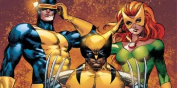 Ciclope, Wolverine e Jean Grey em X-Men