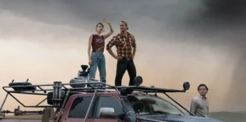 Glen Powell em Twisters