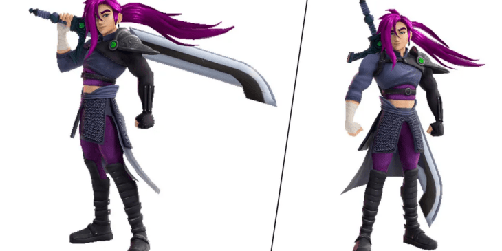 Lance Slashblade de Divertida Mente