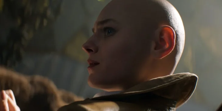 Emma Corrin como Cassandra Nova em Deadpool & Wolverine