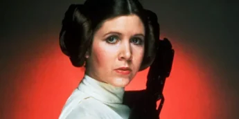Carrie Fisher em filme original de Star Wars