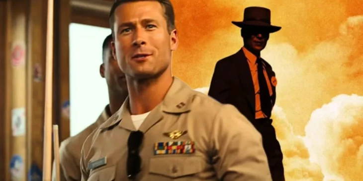 Glen Powell e Oppenheimer