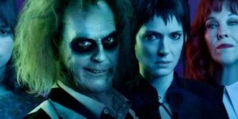 Michael Keaton e WInona Ryder em Os Fantasmas Ainda se Divertem