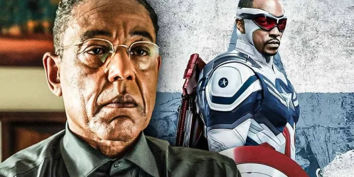 Capitão América com Giancarlo Esposito