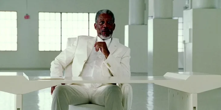 Morgan Freeman como Deus