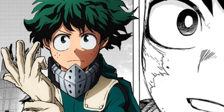 Novo visual de Deku em My Hero Academia