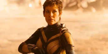 Evangeline Lilly como a Vespa, da Marvel