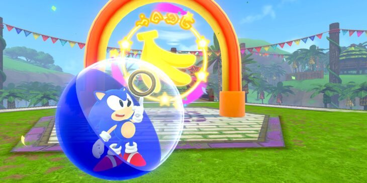 Sonic em Super Monkey Ball