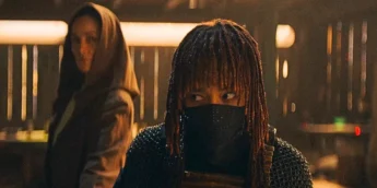 Amandla Stenberg e Carrie-Anne Moss em The Acolyte