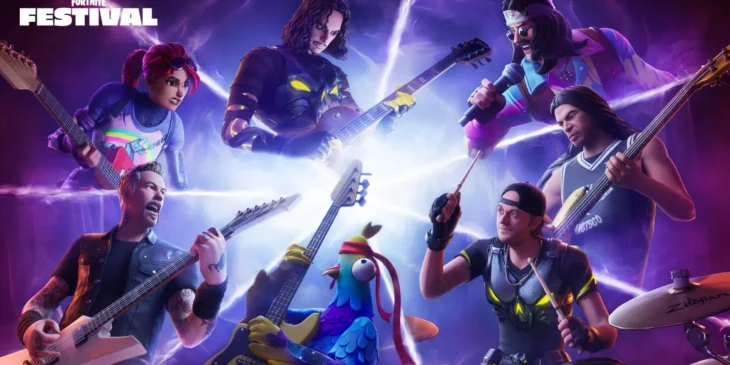 Metallica no Fortnite Festival