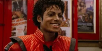 Michael Jackson no clipe de Thriller