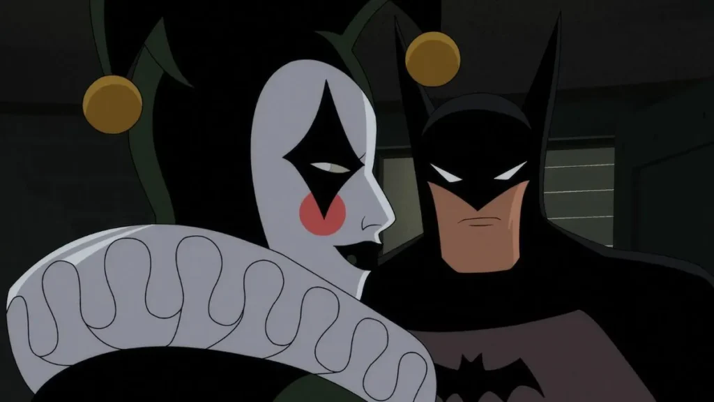 Arlequina em Batman Caped Crusader