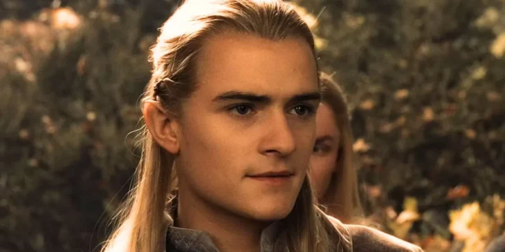 Orlando Bloom como Legolas em O Senhor dos Anéis