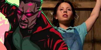 Blade e Mia Goth