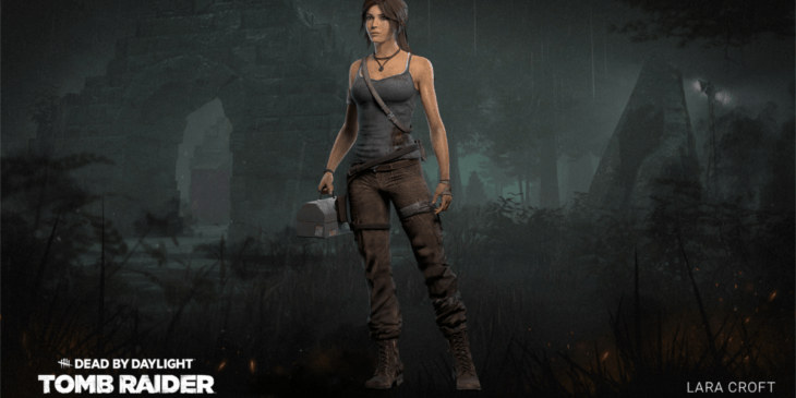 Lara Croft em Dead by Daylight