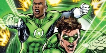 John Stewart e Hal Jordan de Lanternas