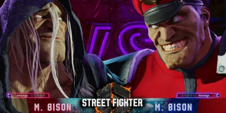 M. Bison em Street Fighter 6