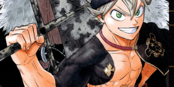 Asta em capa do mangá Black Clover