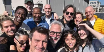 Elenco de Superman reunido