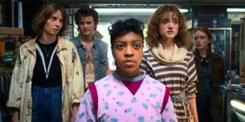 Maya Hawke e elenco de Stranger Things