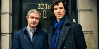 Série Sherlock, com Benedict Cumberbatch
