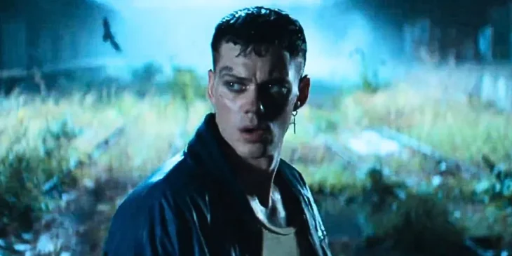 Bill Skarsgard no filme O Corvo