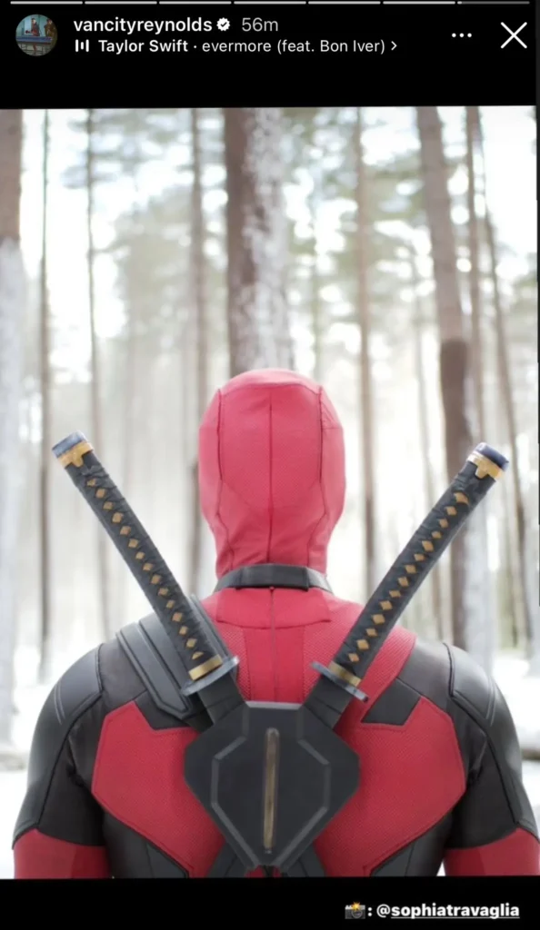 Ryan Reynolds no Instagram