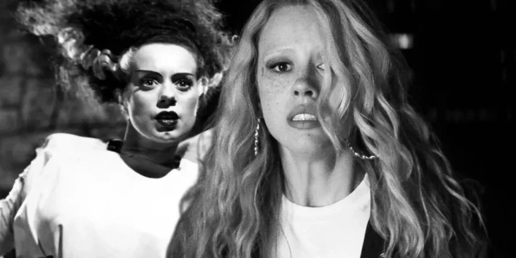 Frankenstein e Mia Goth