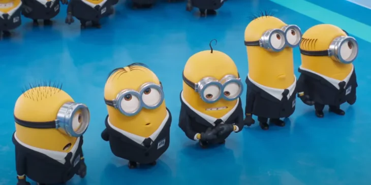 Minions em Meu Malvado Favorito 4