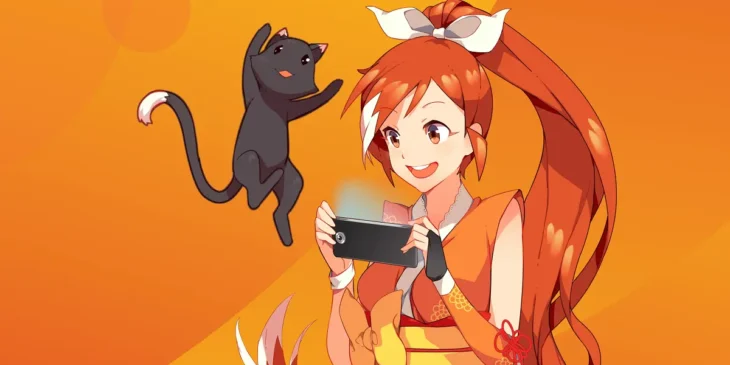 Mascote da Crunchyroll