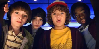 Gaten Matarazzo e protagonistas de Stranger Things