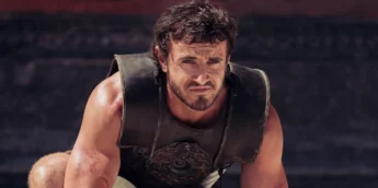 Paul Mescal no filme de Gladiador II
