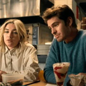 Andrew Garfield e Florence Pugh em romance da A24