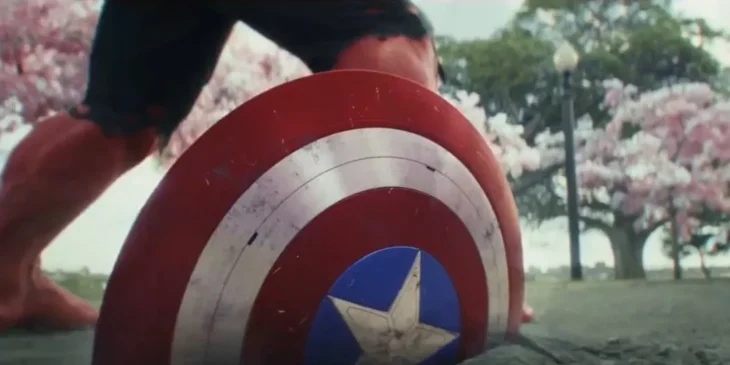 Capitão América e Hulk Vermelho