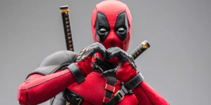 Colecionável da Hot Toys de Deadpool & Wolverine