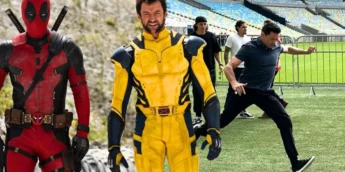 Equipe de Deadpool & Wolverine no Maracanã