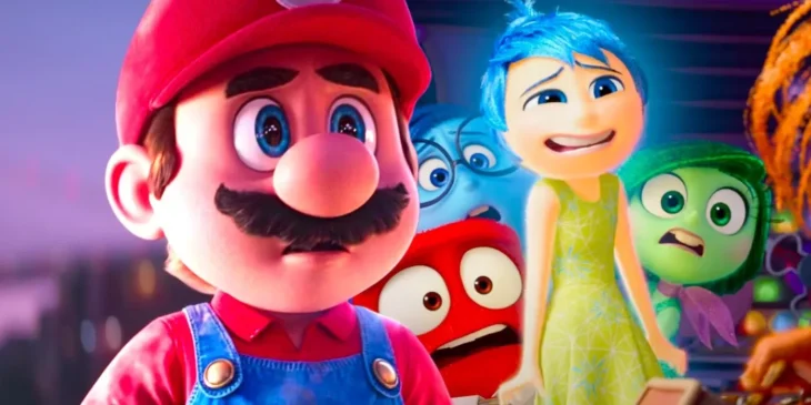 Divertida Mente e Mario Bros