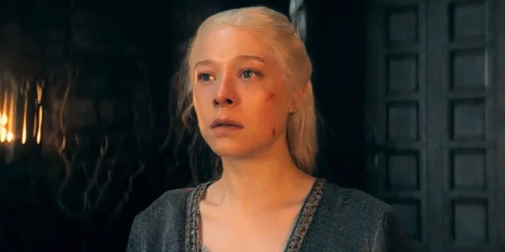 Rhaenyra na 2ª temporada de A Casa do Dragão